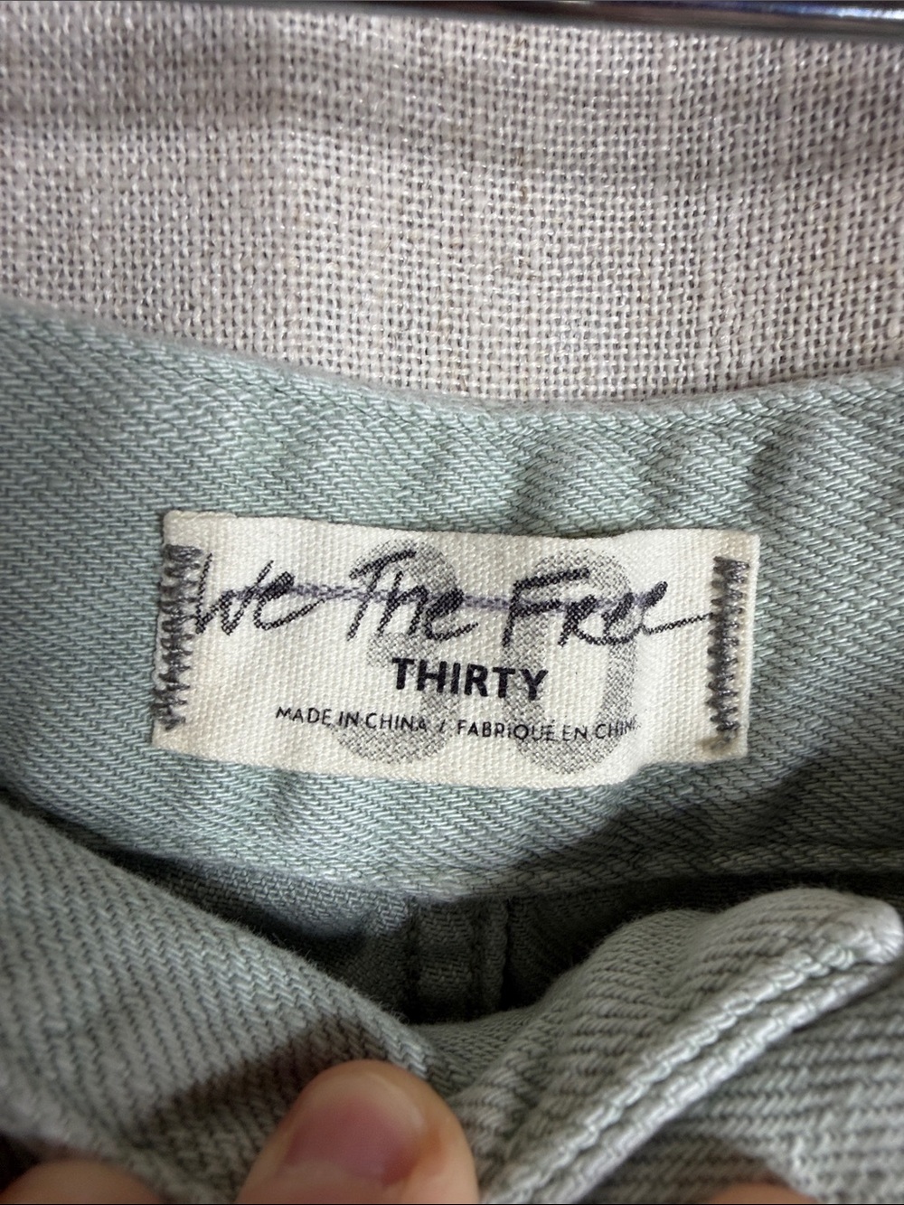 Light Sage Drawstring High-Rise Tapered barrel Pants - Picture 2 of 4